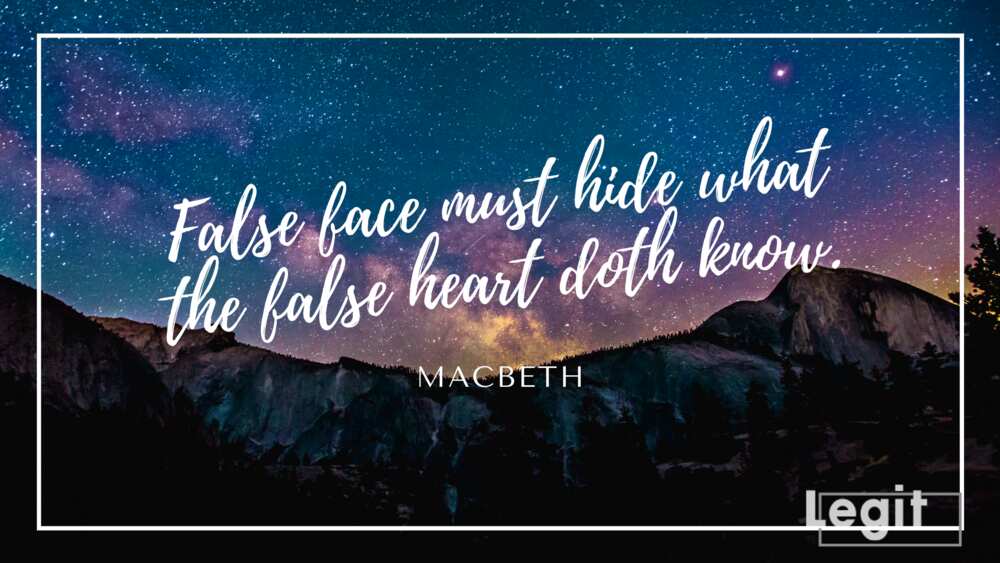 Good Macbeth Quotes