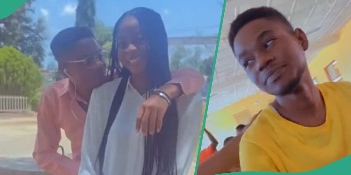 WATCH: Video of male course rep and female assistant’s deep romantic bond captures hearts emerges