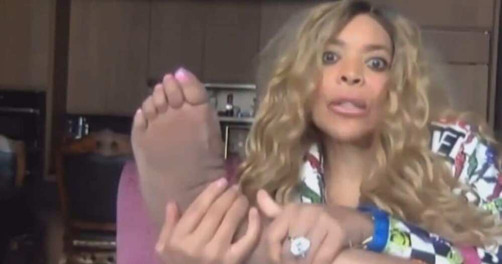Wendy Williams,'TMZ, Wend Willian's swollen foot, Wendy William sick, 'TMZ' interview Wendy Williams,'TMZ, Wend Willian's swollen foot, Wendy William sick, 'TMZ' interview