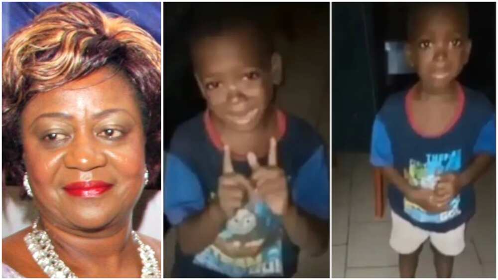 Buhari's aide reacts to viral video of little boy telling mum to calm down during punishment