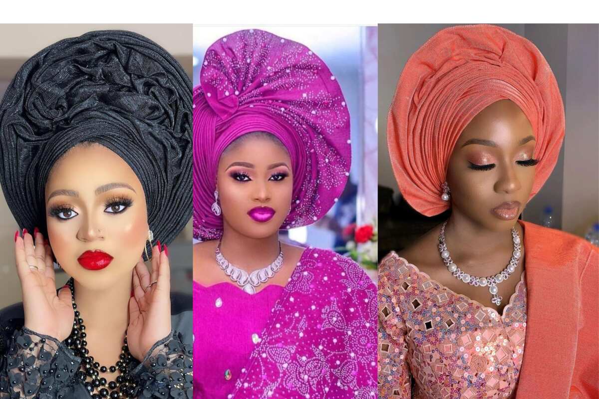 Different gele styles to help you look great at any event - Legit.ng