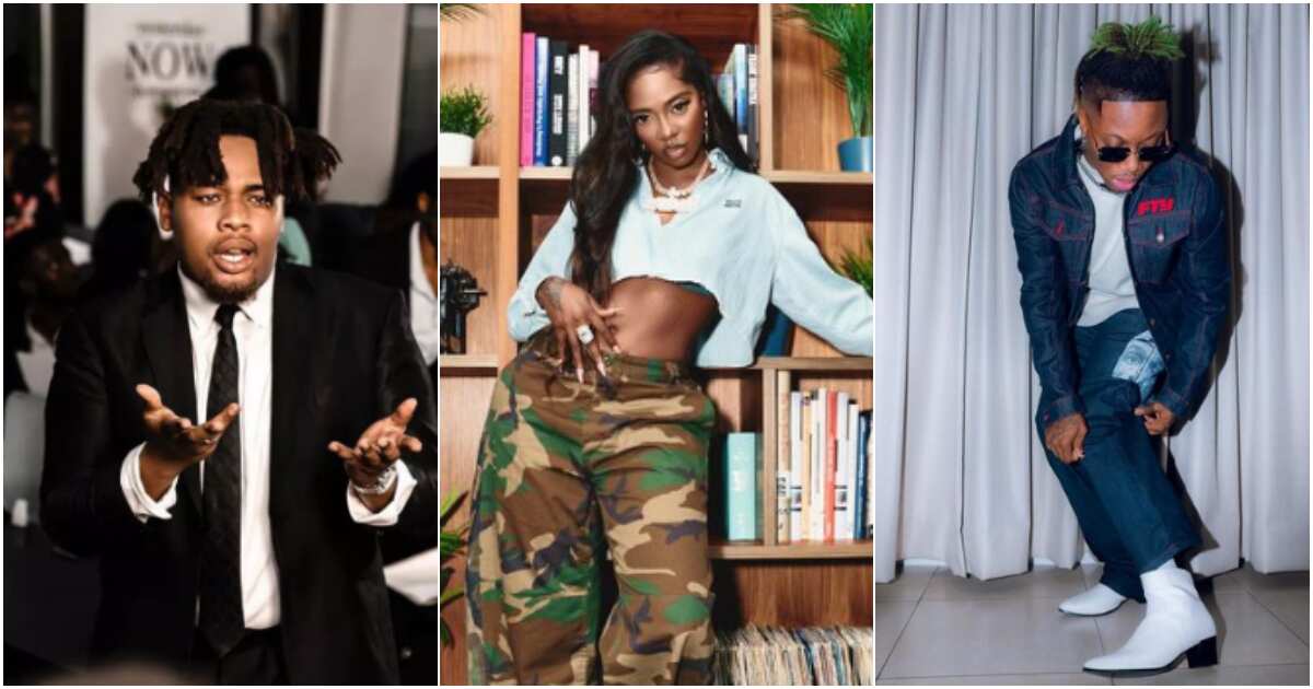 BNXN, Oxlade, Tiwa Savage, 3 Other Top Nigerian Celebrities Whose Unclad Ta...