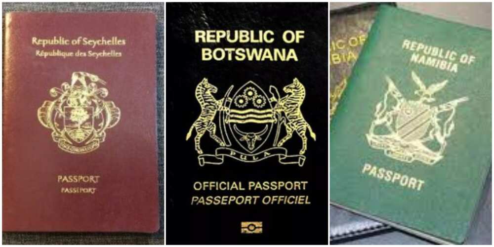 Nigeria, other big countries missing as top 5 list of African countries with the most powerful passports in 2021 emerge