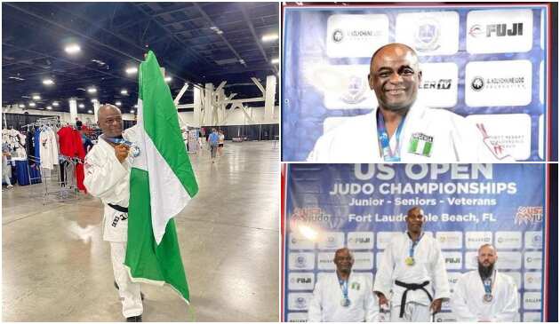 Breaking: Abba Kyari's replacement, DCP Tunji Disu, wins Silver Medal In US Open Judo
