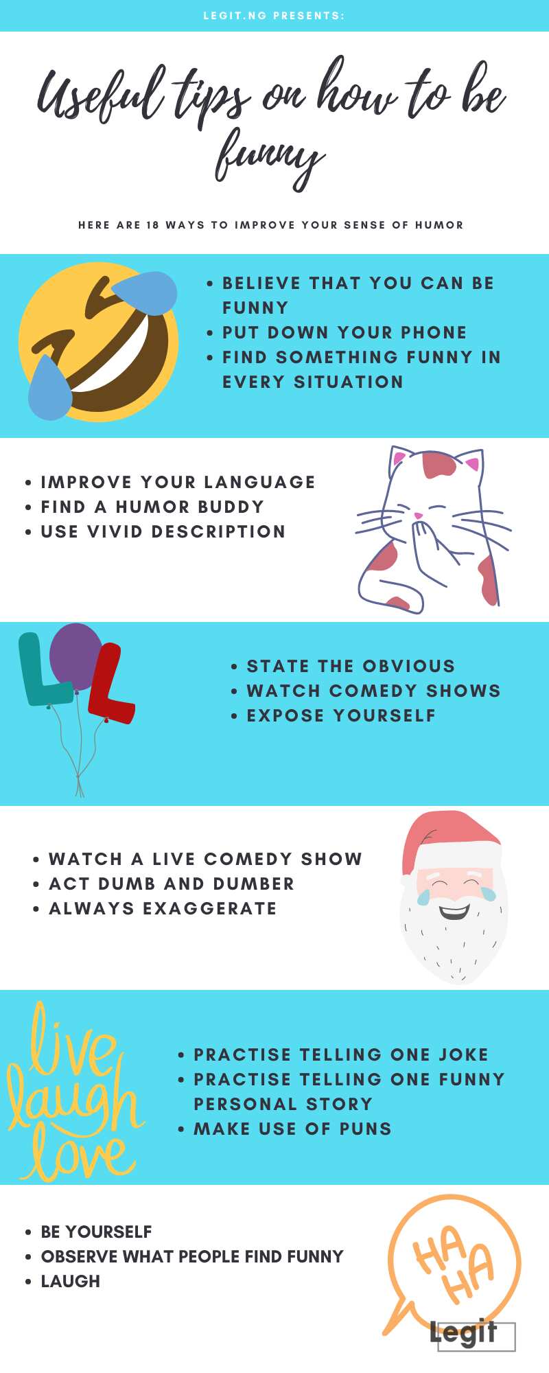 How to be funny: Useful tips for people with no sense of humor 