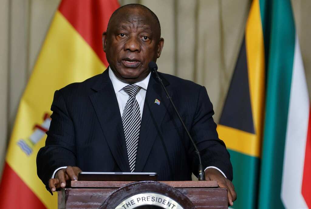 S.Africa's Ramaphosa leads in two-horse race for ANC president