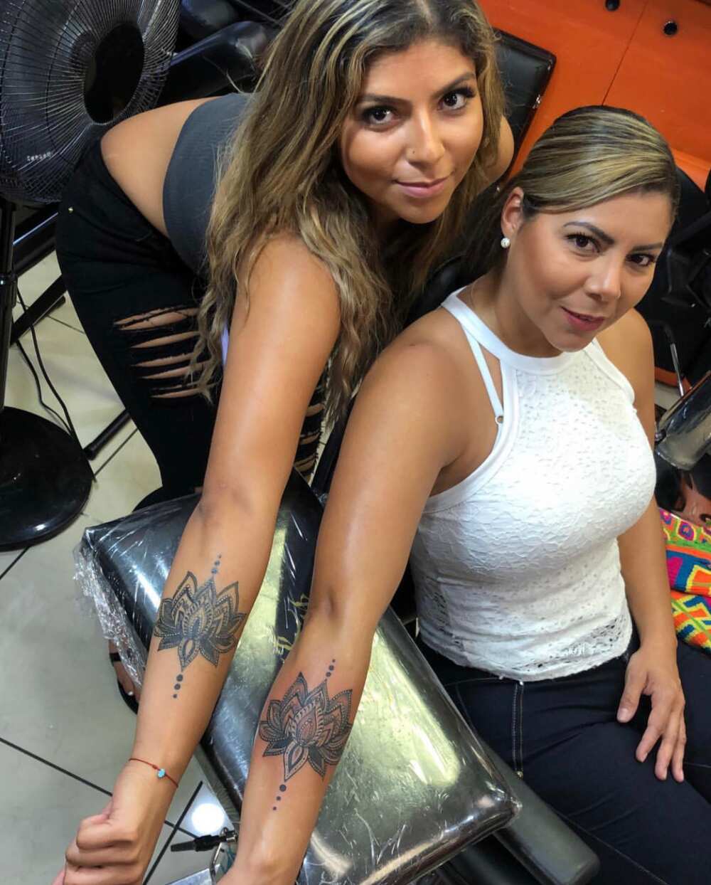 Mother daughter tattoos ideas