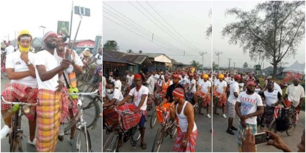 The Bicycle Carnival at Isiokpo