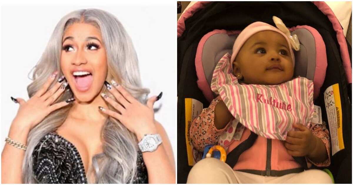 Cardi B finally reveals the face of her baby Kulture Legit.ng - 1200 x 630 jpeg 136kB