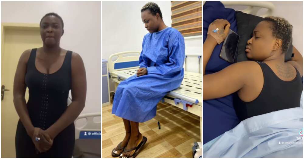 Blessing Okoro does liposuction