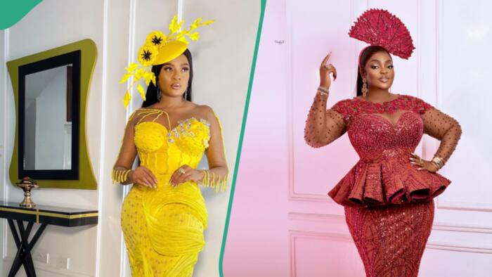May Yul-Edochie, Eniola Badmus, 4 other female celebs give fashion goals on stylish fascinators