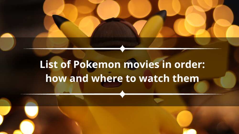 List of Pokemon movies