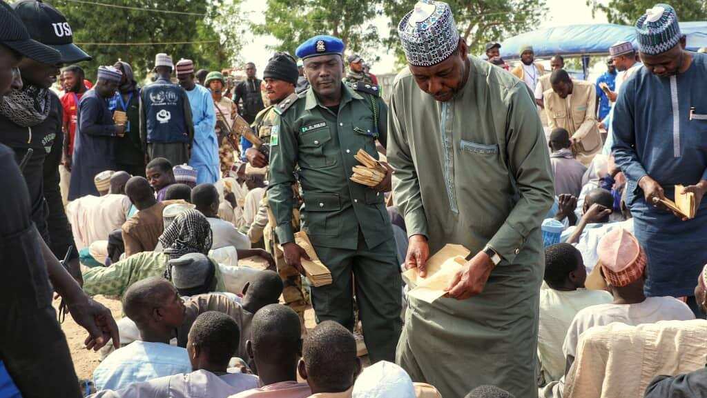 Ana yawan lalata da 'Yan mata a sansanin gudun hijira, ana haihuwan yara inji Gwamna Zulum