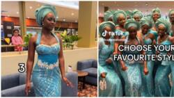 Wedding fashion: Video of asoebi ladies showing off their gorgeous styles goes viral