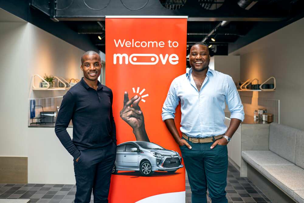 Moove founders, Jide Odunsi and Ladi Delano