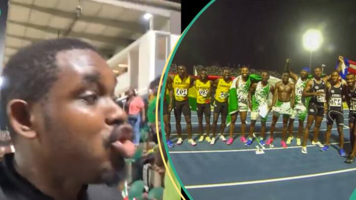 All African games: Man mocks Ghanaians as Nigeria wins 4x100m men's relay race, video trends