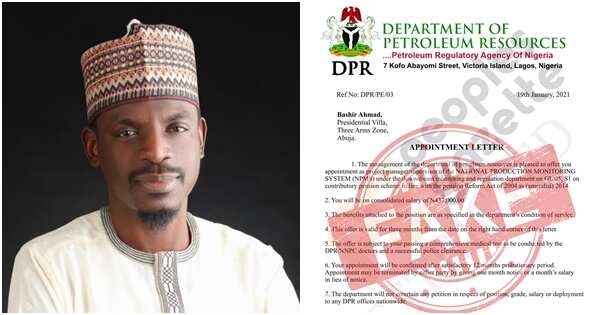 Breaking: DPR disowns fake letter of appointment purportedly issued to Buhari’s aide