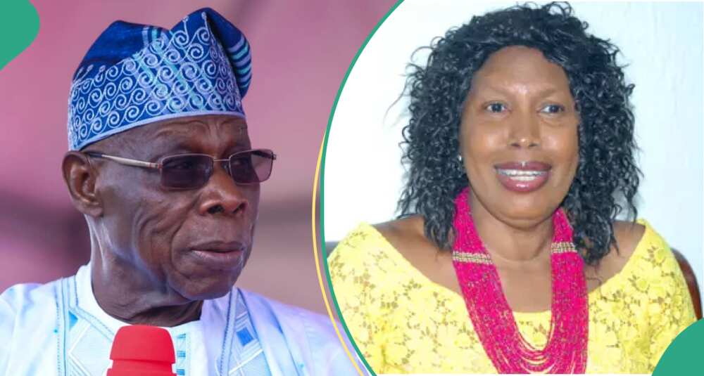 Tsohuwar matar Obasanjo ta yi masa wankin babban bargo Tsohuwar matar Obasanjo ta yi masa wankin babban bargo