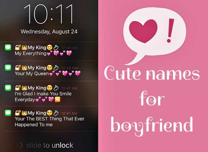 Top 20 Cute Names For Boyfriend In Your Phone In 2019 Legit Ng