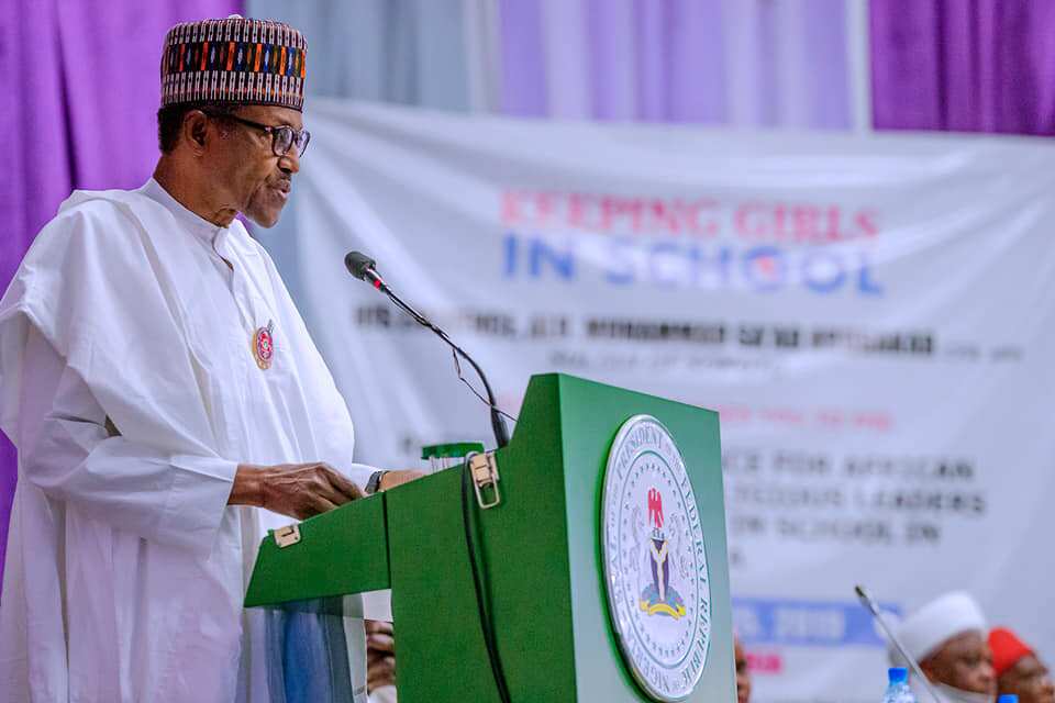 President Muhammadu Buhari, Flag-off of oil drilling, Gombe, Bauchi