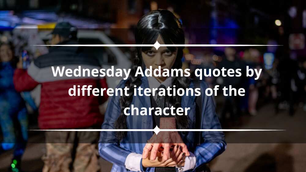 Wednesday Addams quotes