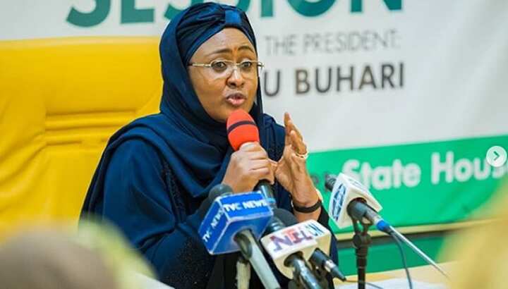 Me kika taba yi don inganta rayuwar yara- 'Yan Najeriya sun caccaki Aisha Buhari