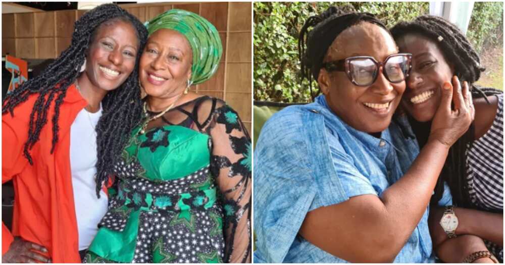 Patience Ozokwo and daughter share a beautiful bond