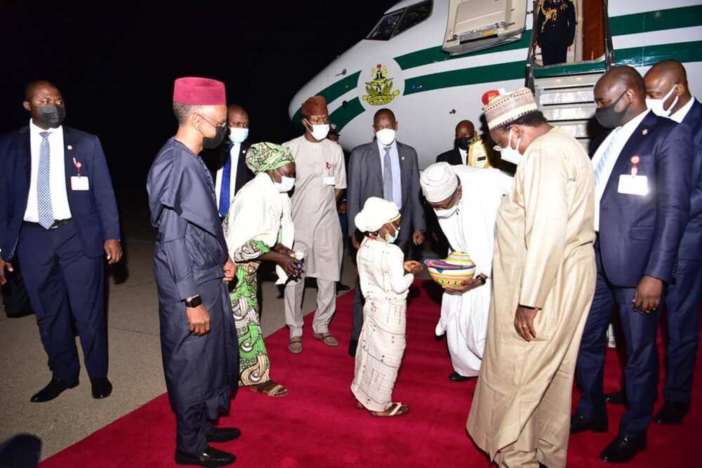 Presidential Visit: Buhari Arrives Kaduna on 2-day Official Visit
