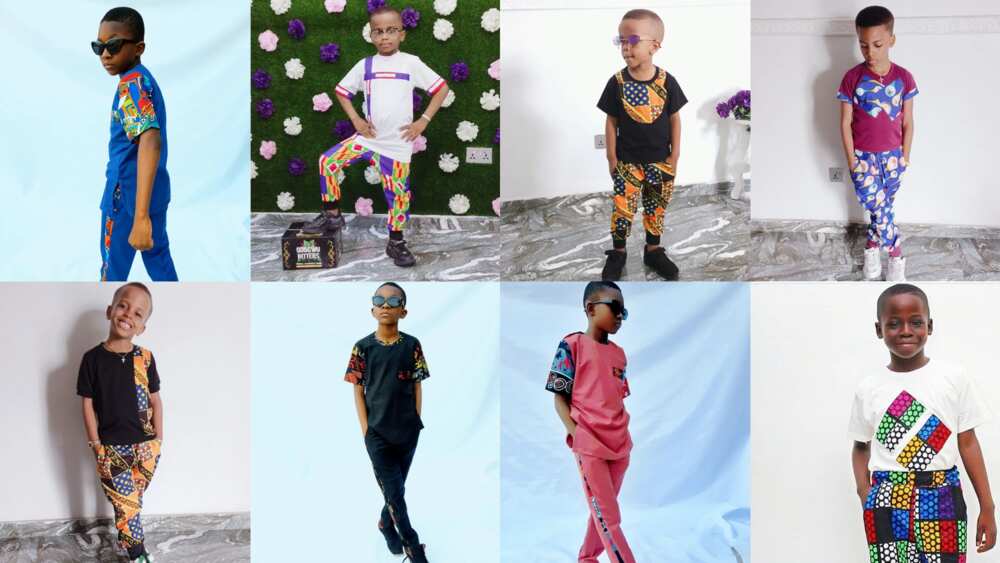 Latest Ankara styles for a male child