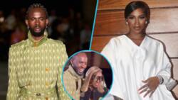 London Fashion Week 2024: Black Sherif and Tiwa Savage meet at UK event, video wows fans