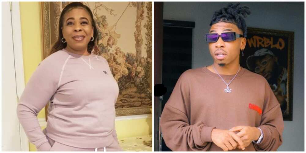Greet Me as Many Times as Possible: Mayorkun's Mum Reacts to Singer's Hilarious Mother's Day Message