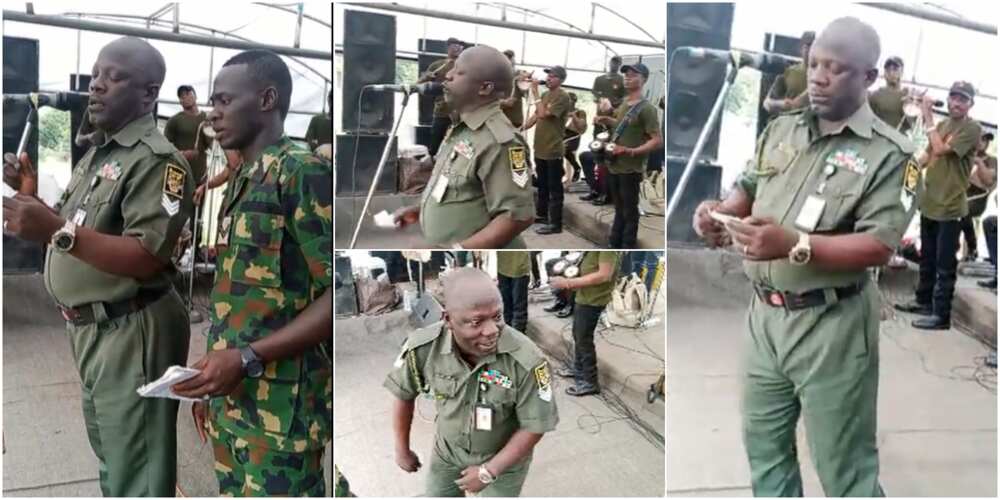 The soldiers wowed many on social media The soldiers wowed many on social media