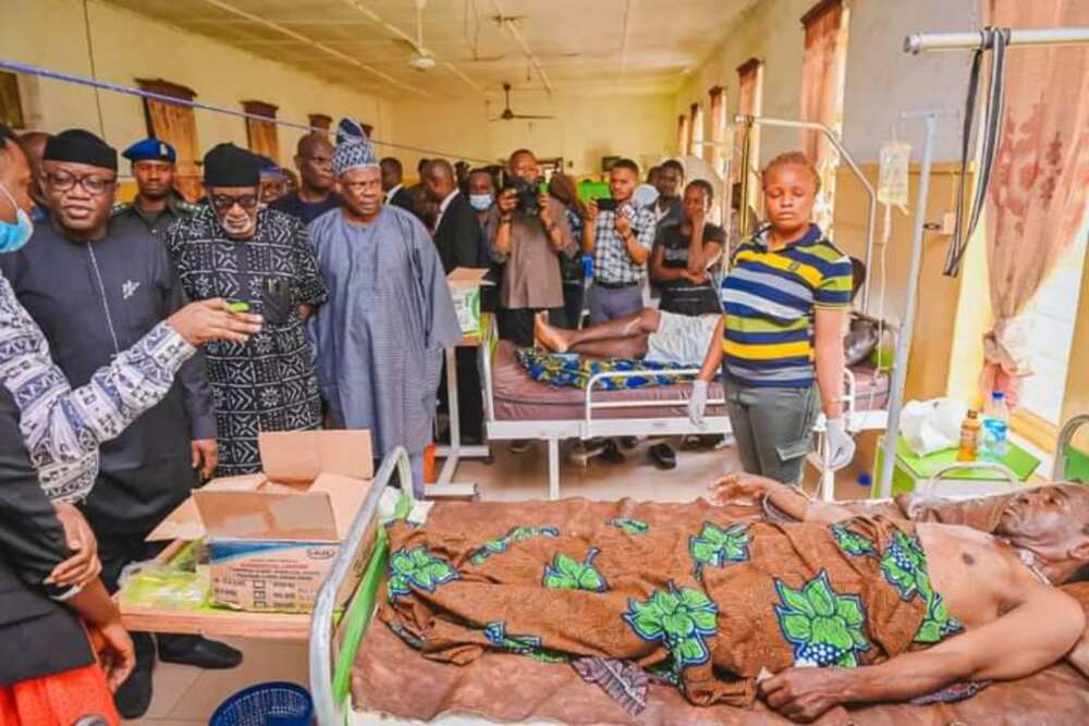 Owo Attack: Fayemi-Led NGF Donates N50m to Ondo Catholic Diocese, Visits Akeredolu