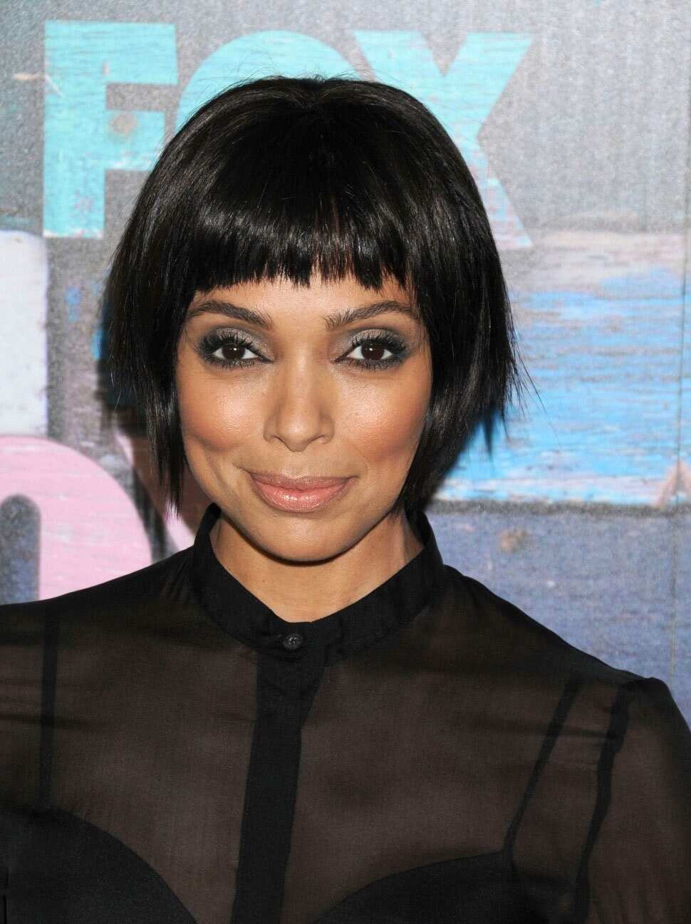 Center part hairstyles with bangs Center part hairstyles with bangs