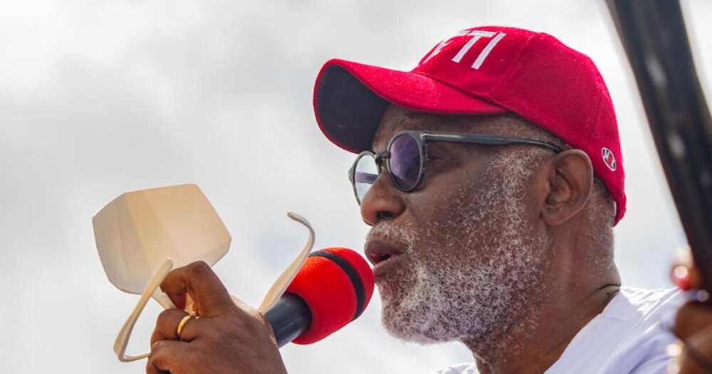 Akeredolu speaks on Muslim-Muslim ticket