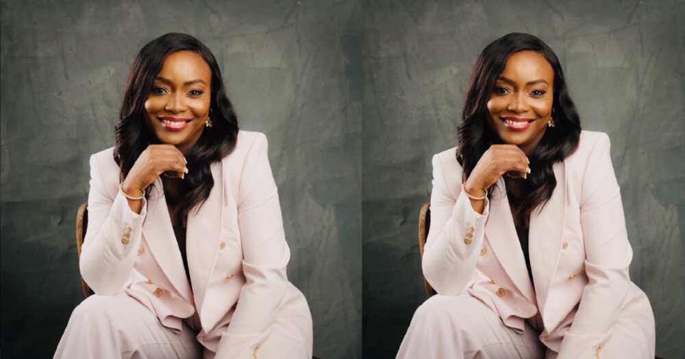 Top Media Amazon, Business Anchor, Esther Awoniyi, CNBC, IWD, Women's month, Legit.ng Top Media Amazon, Business Anchor, Esther Awoniyi, CNBC, IWD, Women's month, Legit.ng