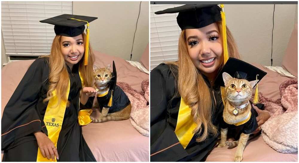 Sukii and Francesca Bourdier 'graduates from University of Texas at Austin.