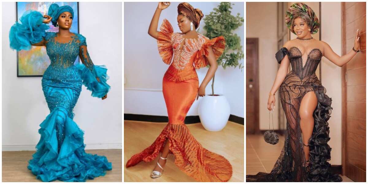 Embrace your curves with stunning corset owambe lace styles 
