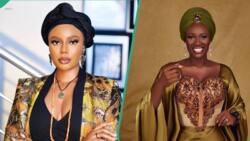 Nancy Isime, Iyabo Ojo, 4 other celebs slay in stylish headwraps, give fashion goals