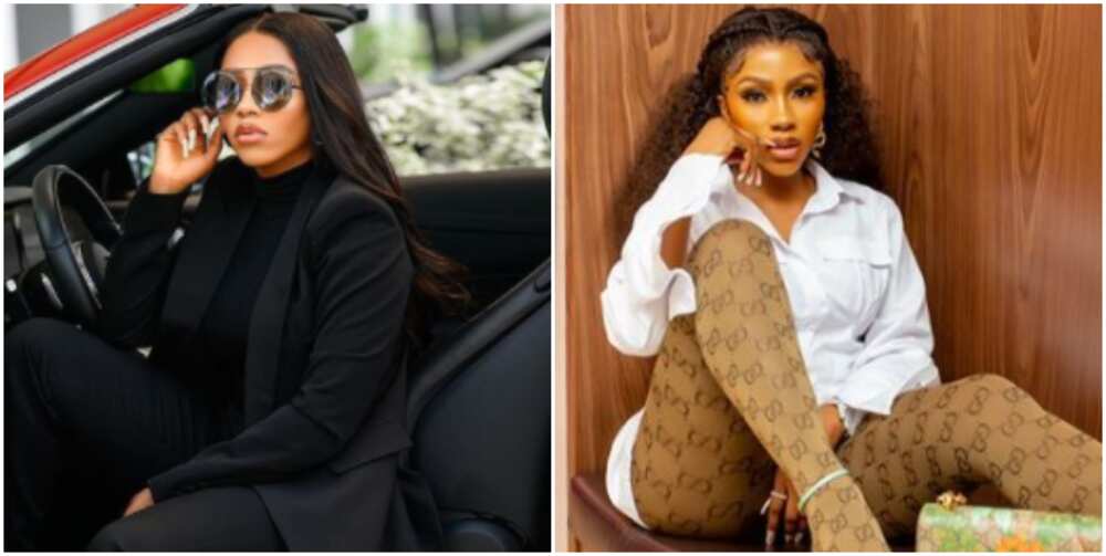 Mercy Eke switches accent to pidgin