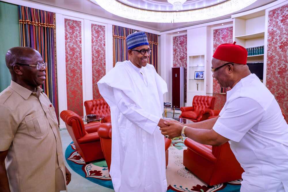 Hope Uzodinma meets Buhari