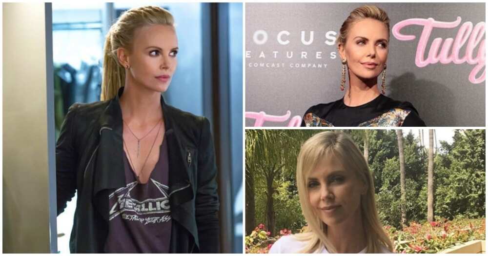 Charlize Theron’s daughter tries to copy Kylie Jenner’s makeup look Charlize Theron’s daughter tries to copy Kylie Jenner’s makeup look