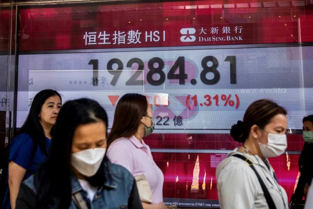 Asian Stocks Down After Wall Street Losses - Legit.ng