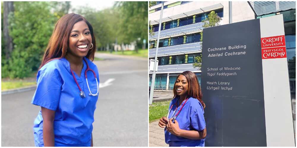 Nigerian woman shares excitement as she becomes medical doctor from Cardiff University, UK
