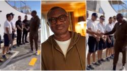 “I have a girlfriend in Philippine”: Billionaire Femi Otedola says after meeting Filipino yacht crew member