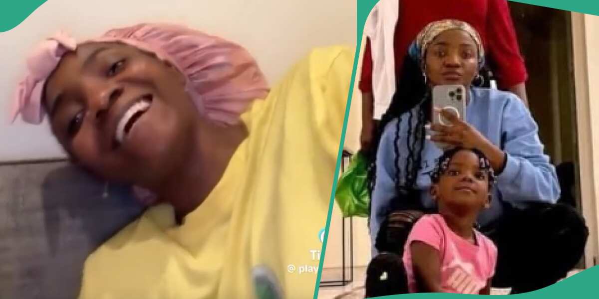 See Simi and Adekunle Gold's daughter's joke for the day that had fans rolling with laughter (video)