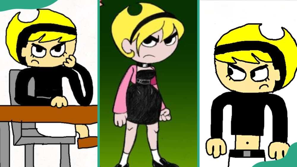 Mandy from The Grim Adventures of Billy & Mandy.