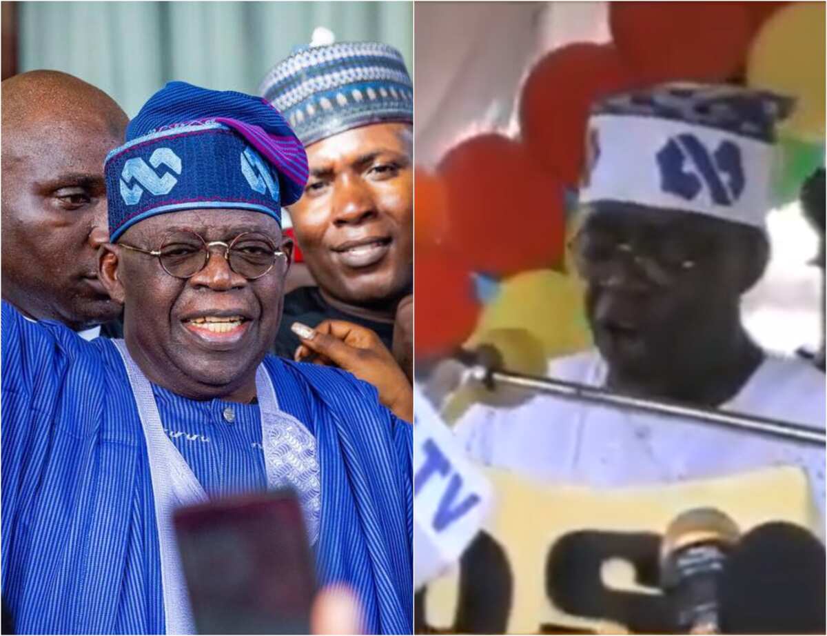 Video: What Tinubu said in his 1999 inaugural speech as Lagos state governor