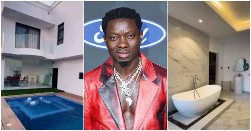 Michael Blackson owns a plush mansion in East Legon