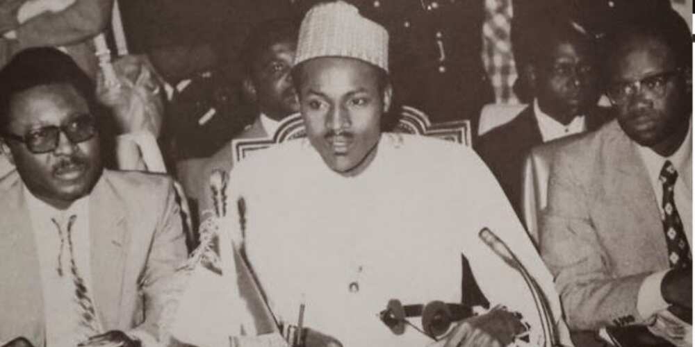 7 Adorable Throwback Photos of President Muhammadu Buhari as Young Man who Loved His Family and Job